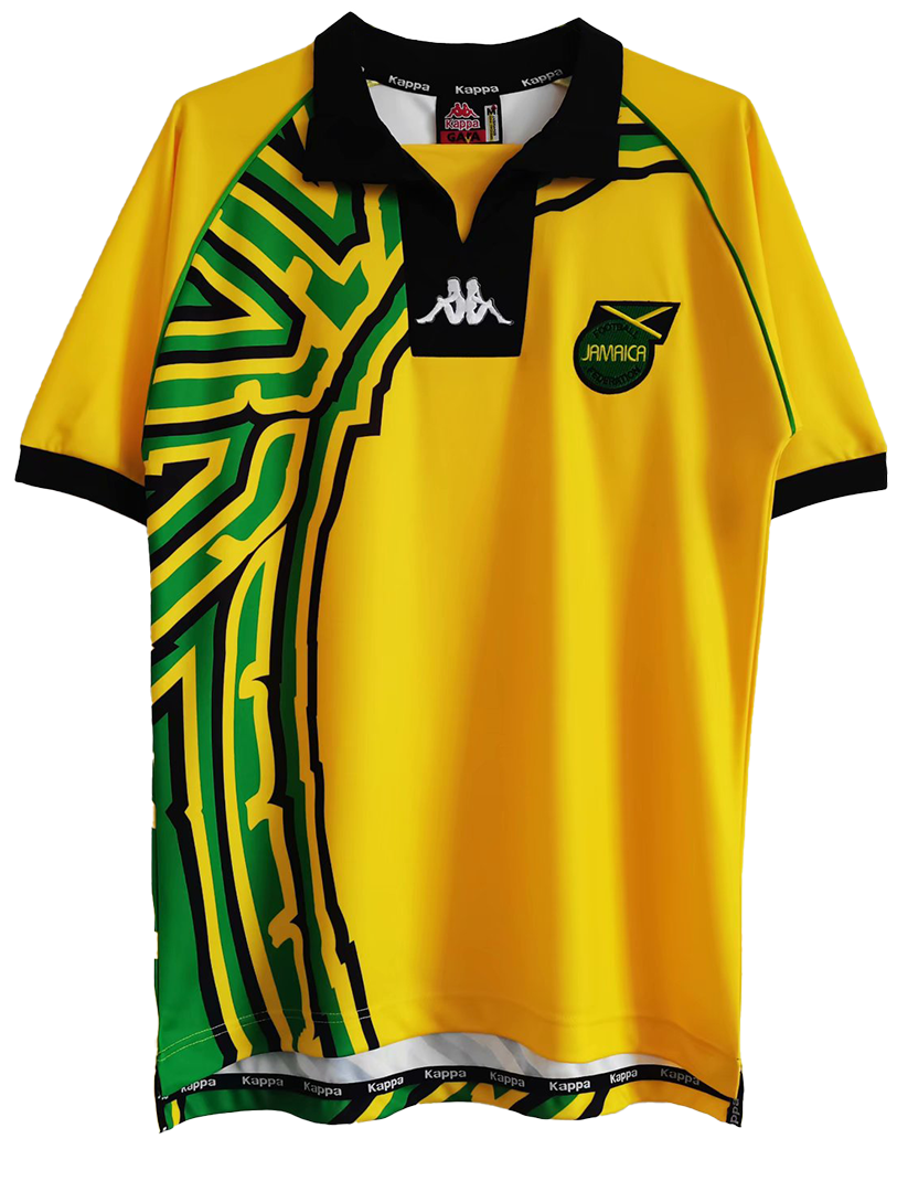 Camisa I Seleção da Jamaica 1998 Kappa retro